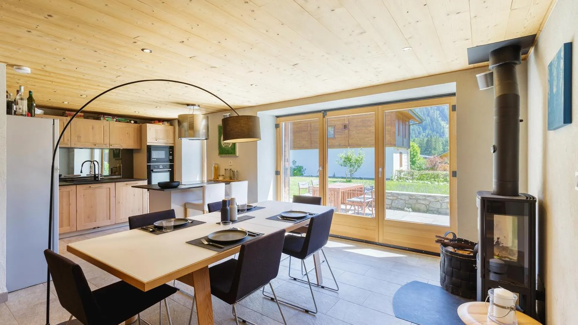 Chalet Plein Centre - Savoyard Moderne - Happy Rentals Chamonix